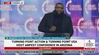 FULL SPEECH: Brandon Tatum Speaks at TPUSA's America Fest Conference: Day Three - 12/21/24