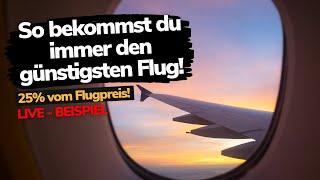 Günstige Flüge buchen - Meine Tipps! So findest du billige Flüge und sparst beim Flug!