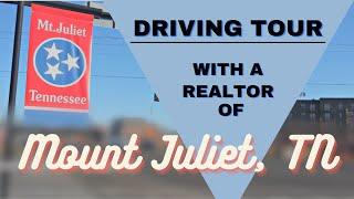 Driving Tour of Mt. Juliet Tennessee | Nashville's Most Popular Suburb?