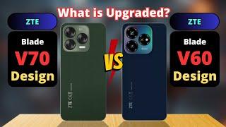 ZTE Blade V70 Design vs ZTE Blade V60 Design Comparison