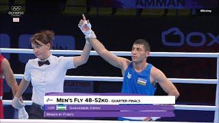 SHAKHOBIDDIN ZOIROV(UZB)- OMID AHMADISAFA(IRN) 52KG ASIAN OCEANIAN QUALIFICATION TOKYO2020