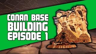 Base Building and Tour Part 1 | Conan Exiles