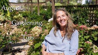  August Garden Tips 