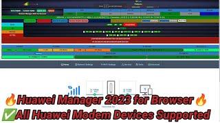 Huawei Manager 2023 for Browser (FREE Band Locking to Huawei Modems)