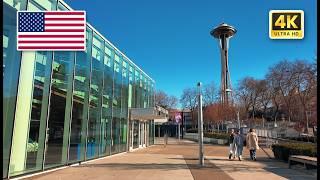 SEATTLE  USA Walking Tour 2025 | The Iconic Space Needle, Seattle Center and Climate Pledge Arena