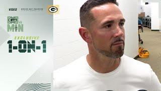 Matt LaFleur 1-on-1: 'This is a humbling game'