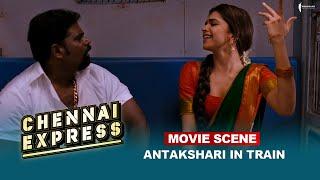 Antakshari In Train | Movie Scene | Chennai Express | Shah Rukh Khan | A Film By Rohit Shetty