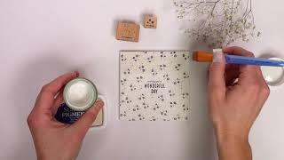 DIY Stamping Tutorial - Untersetzer aus Raysin