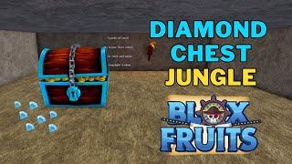 How To Get Diamond Chest in Jungle | Diamond Chest Location | Blox Fruits | First Sea