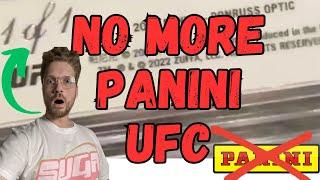 NO MORE PANINI UFC? | A Reason Why Panini Lost the UFC License |UFC Optic Hobby & White Sparkle 1/1