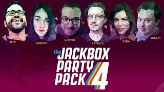 Polygon Plays JACKBOX PARTY PACK 4! Feat. Griffin, Simone, Justin, Tara, Jeff & Pat!