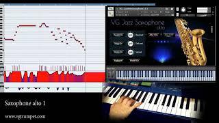 NI Kontakt VG Alto Saxophone Sample library, brass and woodwind vst, wav