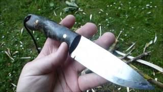 Scandi Badlander Bushcraft - Outdoor - Messer von Steffen Meyer