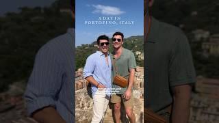 Here’s how we spent the day in #Portofino, Italy, the dreamiest little town!!! #husbands #travel