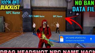 FF Ob47 Update Hack Npc Name | FF Headshot Npc Name Config File Antiban | FF Headshot Panel Ob47