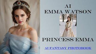 AI Emma Watson - Princess Emma PhotoBook Fantasy