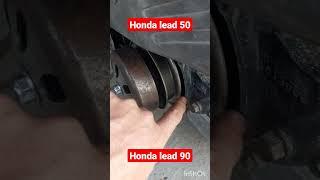 Honda lead 50 vs Honda lead 90 устройство и разница трансмисии