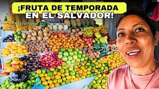 TODA ESTA FRUTA DE TEMPORADA ENCONTRAMOS EN EL SALVADOR 