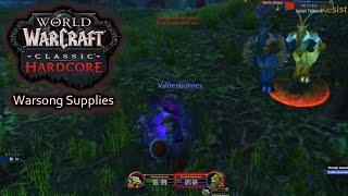 Warcraft 20th Hardcore Valdenholmes - Warsong Supplies: Oil (Close Call)