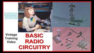 Vintage Technology: Electronics--  BASIC RADIO CIRCUITRY, Learn How Radio Works, 1971 (History)