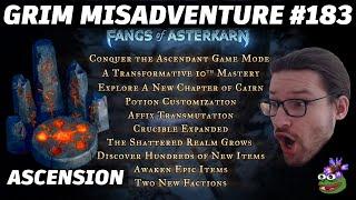 Grim Misadventure #183 - Ascended Game mode & Fangs of Asterkarn coming early 2025