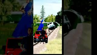 Funny cute bhabhe dance on auto vs angry auto driver & stop the train #shortsfeed#youtubeshorts