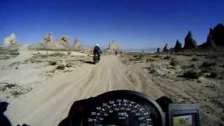 F800GS - Riding the BMW through the Pinnacles of Trona