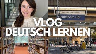 #9 GERMAN VLOG (B1/B2/C1): Herbst in Heidelberg - aufklappen, es tröpfelt, zocken, die Zahnseide