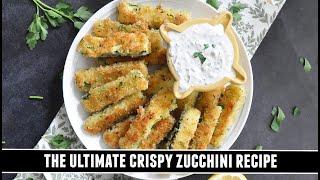 "Better than Restaurant" CRISPY Zucchini | Quick & EASY Recipe