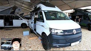 Volkswagen VW T6 Bulli by Werz Wohnmobile Magnum Offroad RV Camper Van walkaround and interior K1356