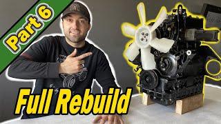 John Deere 855 Yanmar 3TN75RJ Engine Rebuild