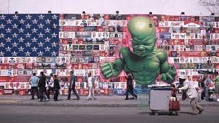 Highsnobiety Visits | Ron English Takes Over the Bowery Mural