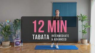 12 Min Tabata Workout - Tabata Full Body Workout - Intermediate & Advanced