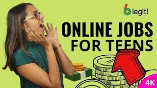 HOW TO MAKE MONEY AS A TEEN ONLINE || 6 LEGIT JOB IDEAS TO EARN MONEY AS A TEEN 2020