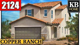 KB Homes Plan 2124 Copper Ranch in Southwest Las Vegas - Landings Collection New Homes for Sale