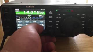 Yaesu FT-991 DNR test