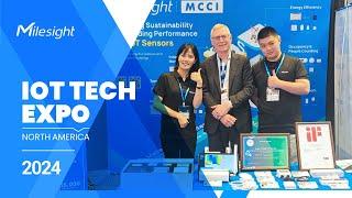 Milesight‘s Moments at IoT Tech EXPO 2024