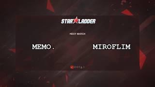 MEMO. vs MIROFLIM by SlarD (+FastCup#21450)