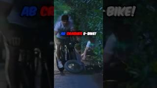 AB CRASHES An Electric Bike!  #sidemen #sidemenbestcontent #sidemensunday #ab #bike