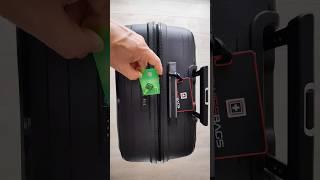 How to Unlock any TSA Lock of the Suitcase #diy #key #unlock #master