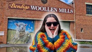 Bendigo Woollen Mills | Shop Tour & Yarn Haul - A Crocheters Dream!