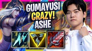 GUMAYUSI CRAZY GAME WITH ASHE! - T1 Gumayusi Plays Ashe ADC vs Ezreal! | Bootcamp 2024