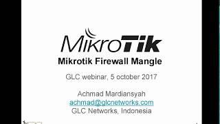 Mikrotik Firewall Mangle (English)