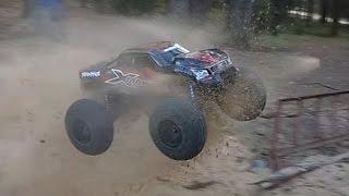 Тест-драйв TRAXXAS X-MAXX ... Башинг, максималка 4S и 6S, проверка прочности