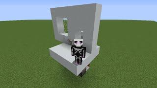 How To Make A FNAF 1 Door In Minecraft (Fnaf Tutorials 1)