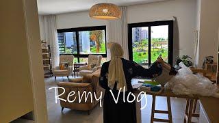 "Organizing and Decorating the New Home  Arranging Items  Vlog  Sweet Thermos "