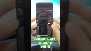 Forgot Phone Lock? Samsung S21 Ultra 5G(SM-N998B) Hard Reset فورمات وحذف قفل الشاشة جالكسي اس21ألترا
