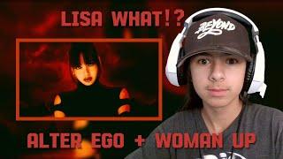 WTF LISA?! JENNIE!? Rapper Reacts to LISA - Alter Ego Teaser + JENNIE - Woman Up (Breakdown)