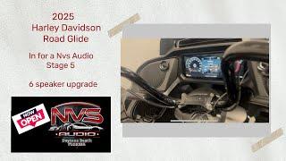 Brand New Road glide in for a Nvs  Stage 5 audio upgrade . 10s in the saddle bags sealed and ported