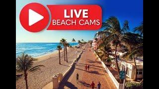 Live Beach Cam Hollywood Beach Broadwalk, Florida